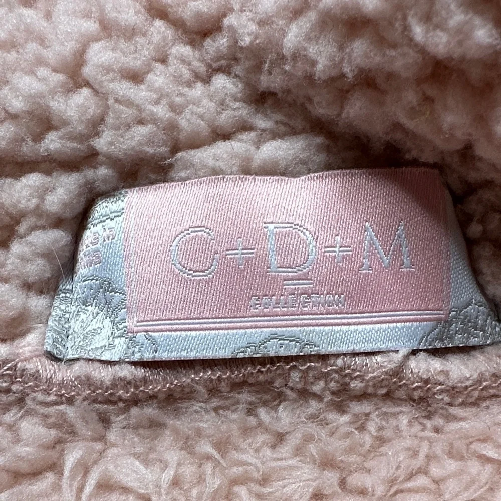 Soft Pink Teddy Jacket - Picture 2 of 4